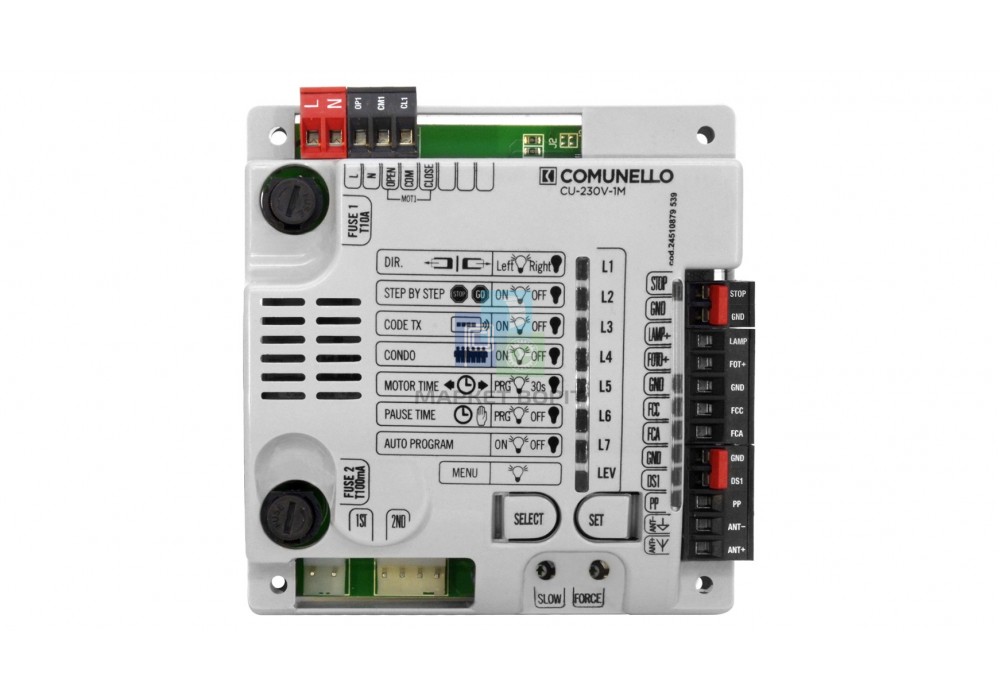 Панель управления Comunello CU-230V-1M Fort 500/1000 230V GCU00BS1H0G00