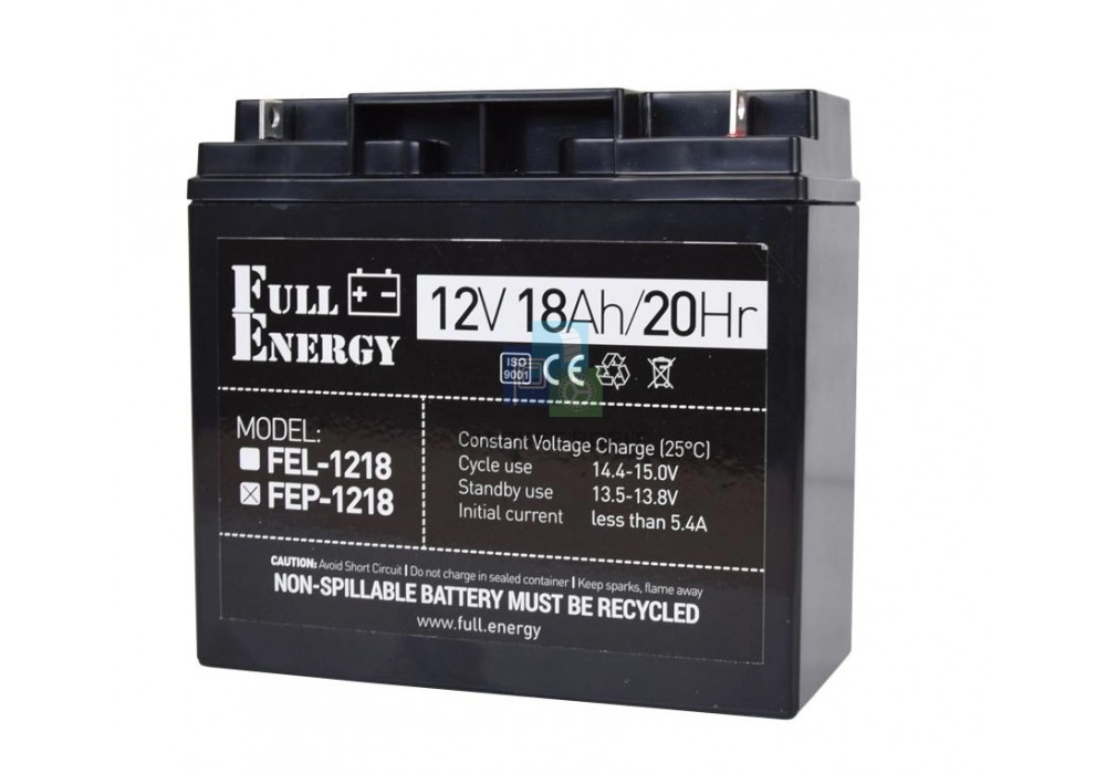 Аккумулятор 12В 18 Аг Full Energy FEP-1218