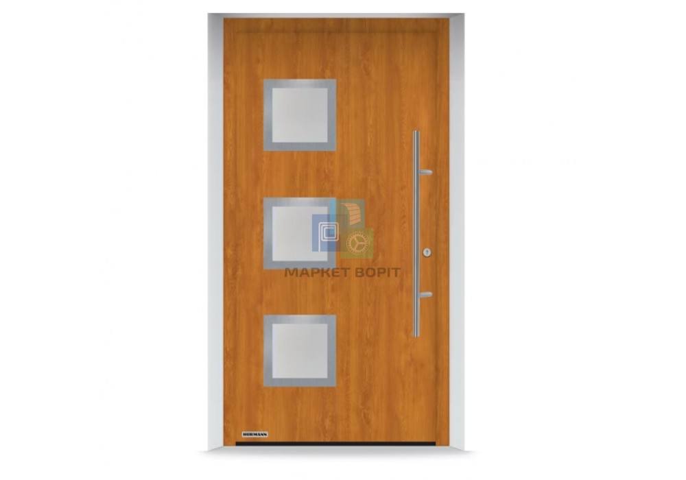 Входные двери Hormann Thermo65 Decocolor мотив 860S Satinato